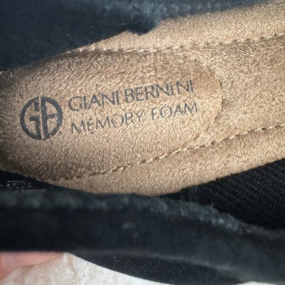 GIANI BERNINI‎ TRINAA MEMORY FOAM LEATHER LOAFERS IN BLACK NWT WOMEN'S SIZE 6M - Picture 16 of 16